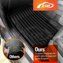 3D Floor Mats for Ford Everest 2015-2022 All-Weather Car Liners-3