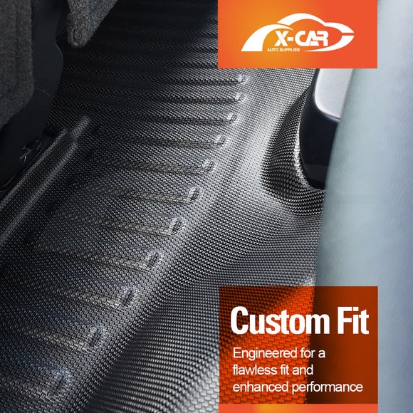 3D Floor Mats for Ford Everest 2022-Onwards All-Weather Liners