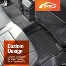 3D Floor Mats for Ford Everest 2022-Onwards All-Weather Liners-6