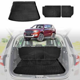 Boot Liner / Back Seat Protector for Ford Everest 2015-2022