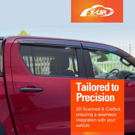 WeatherShields for Toyota Hilux SR5 Double Cab 2025-Onwards - 0