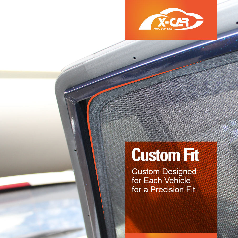 Window Magnetic Sun Shades for Toyota Prado 150 Series 2009-2024 Rear Windscreen Shade
