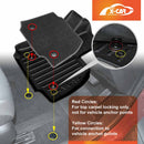 3D Car Mats for Mazda BT-50 BT50 Dual Cab 2020-Onwards TF Series All-Weather Floor Liners-5
