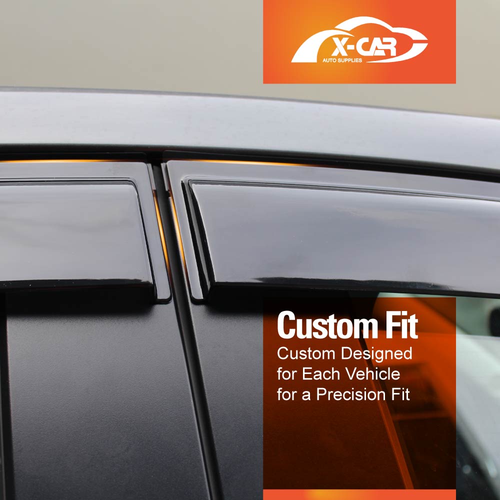 WeatherShields for Kia Seltos 2019-Onwards Car Weather Shields Wind Deflectors Sun Visors - 0
