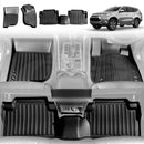 3D Floor Mats for Mitsubishi Pajero Sport 2016-2025 All-Weather Liners-1