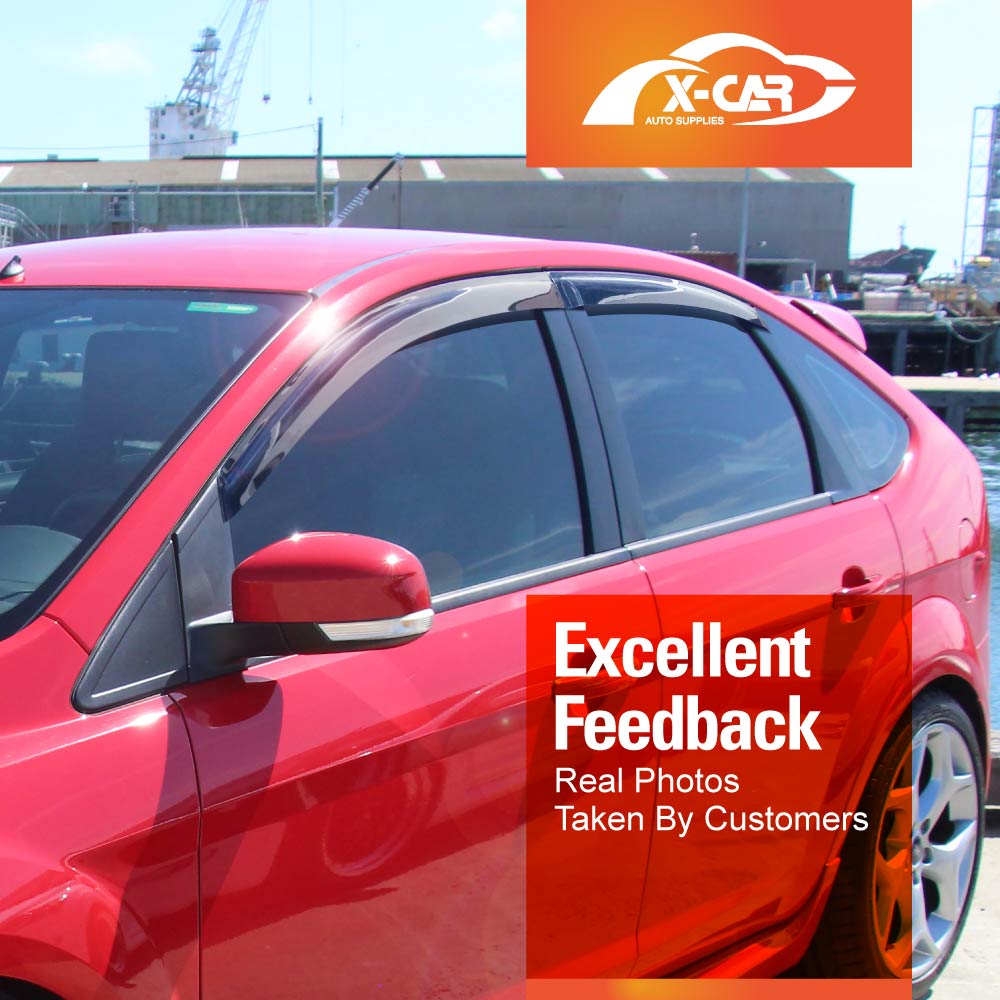 WeatherShields for Ford Focus Hatch 2005-2011 Car Weather Shields Wind Deflectors Sun Visors