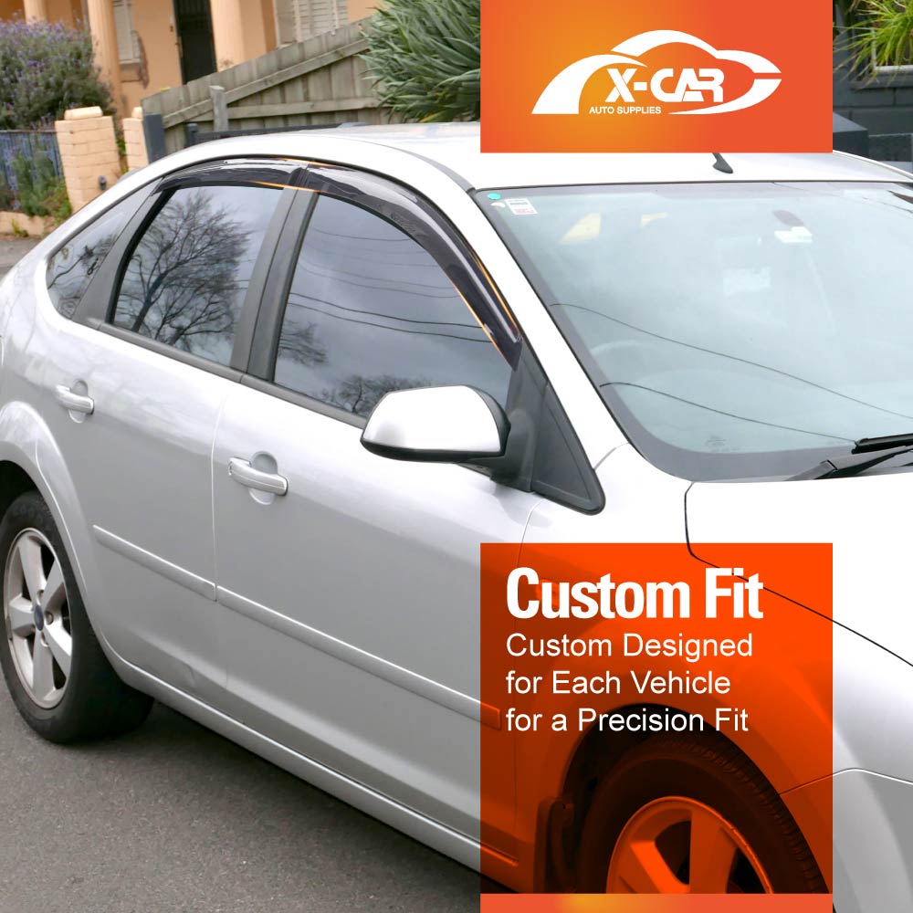 WeatherShields for Ford Focus Hatch 2005-2011 Car Weather Shields Wind Deflectors Sun Visors