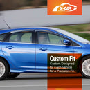 WeatherShields for Ford Focus Hatch 2011-2018 Car Weather Shields Wind Deflectors Sun Visors-2