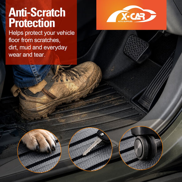 3D Floor Mats for BMW X3 G45 30e xDrive PHEV 2024-Onwards Car Liners