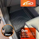 3D Floor Mats for Chery OMODA E5 All-Electric 2024-Onwards All-Weather Car Liners-3