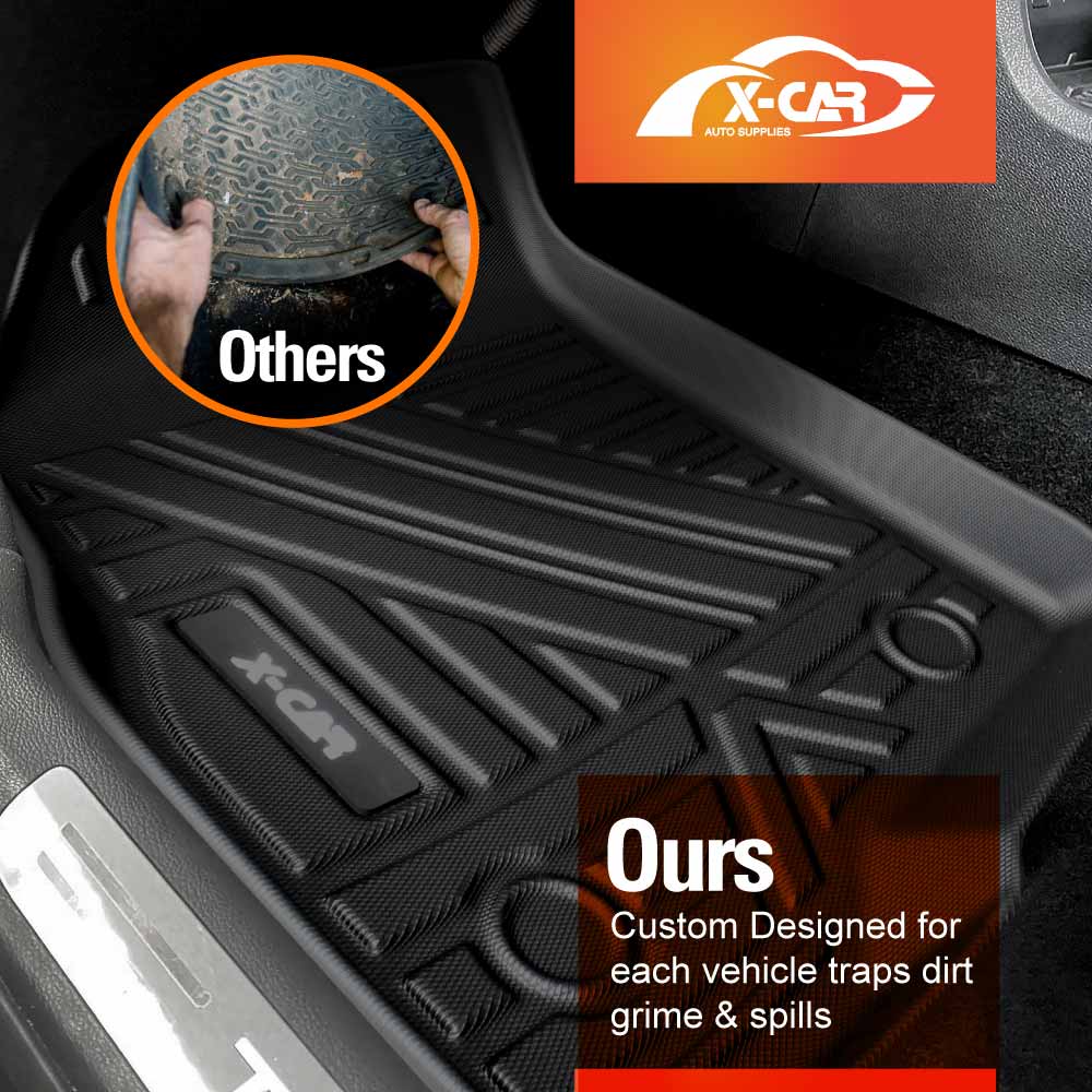 3D Floor Mats for Chery Tiggo 8 Pro Max 2024-2025 All-Weather Car Liners