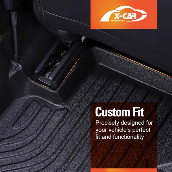 3D Floor Mats for Ford EcoSport Auto 2013-2019 All-Weather Car Liners