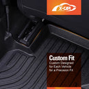 3D Floor Mats for Nissan Navara D27 2026-Onwards All-Weather Liners-4