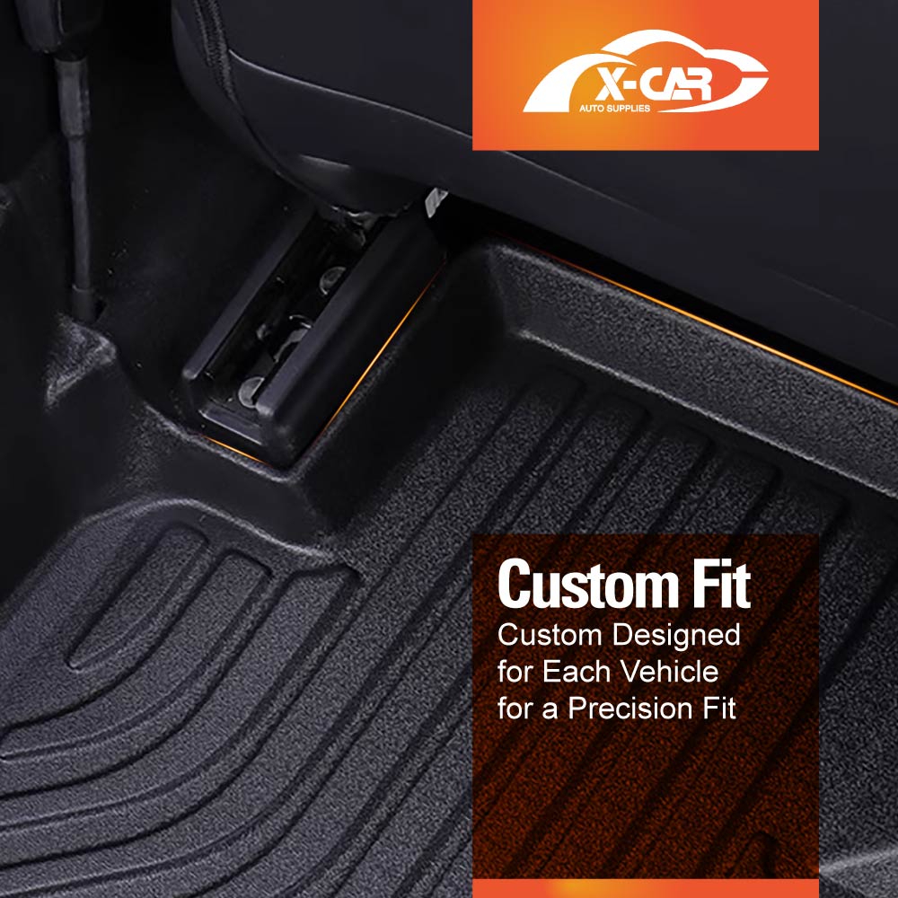 3D Floor Mats for  Honda CRV CR-V RM SUV 2012-2017 All-Weather Car Liners - 0