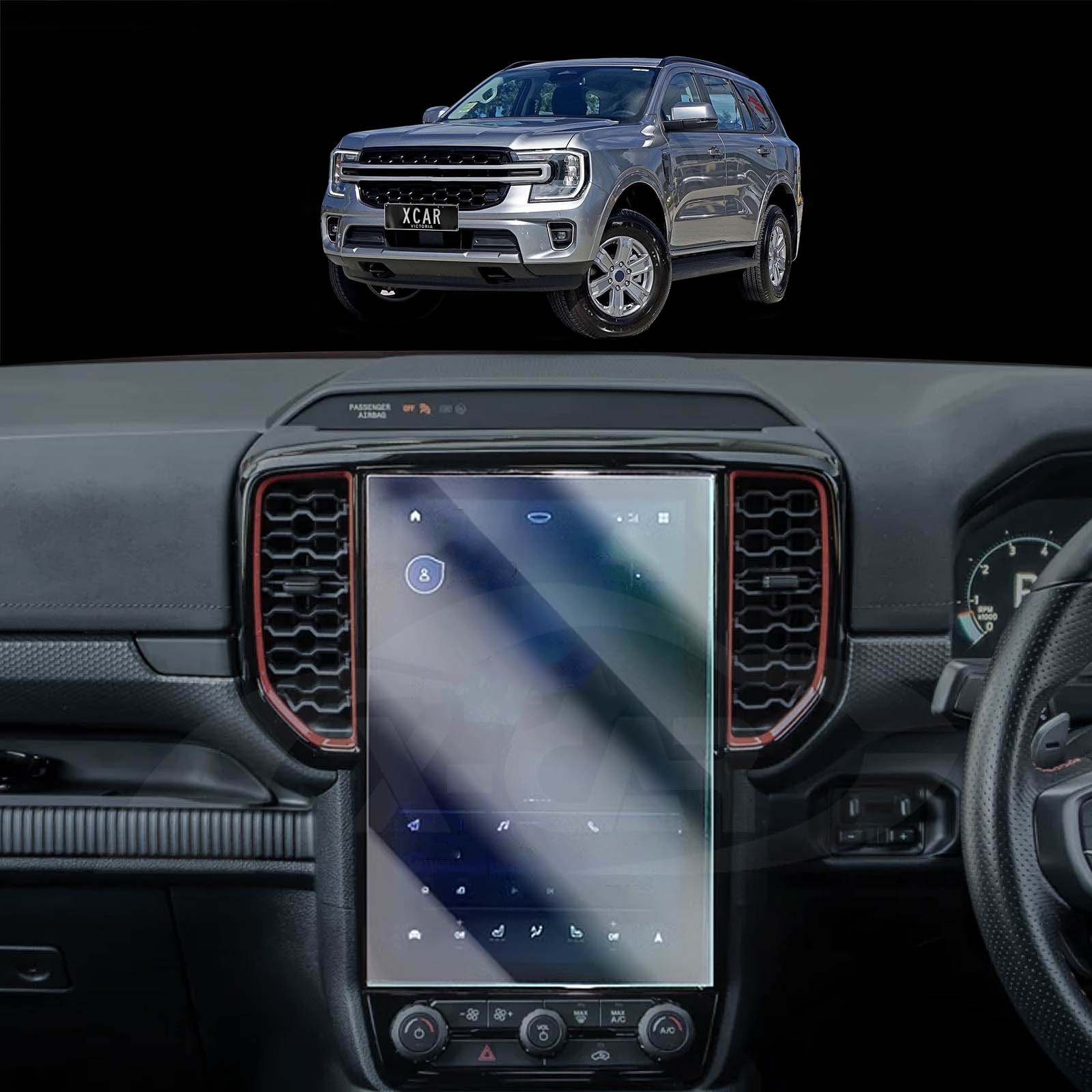 Tempered Glass Screen Protector for Ford Everest 2022-2025 12-inch Touchscreen Cover