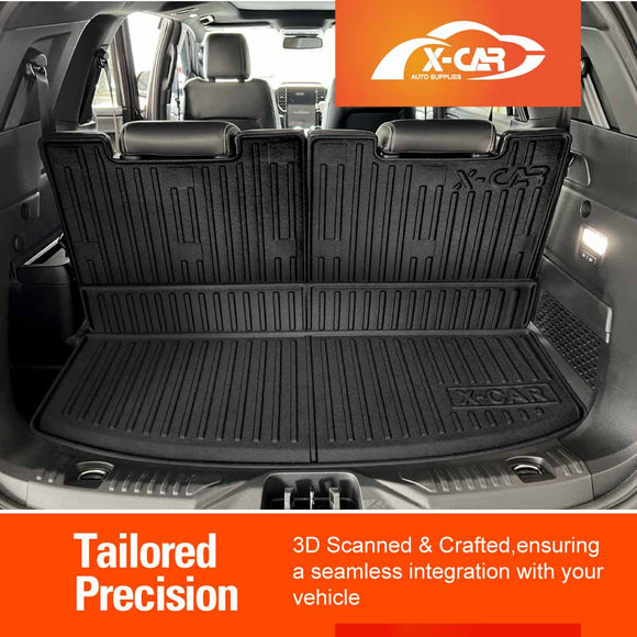 Boot Liner / Back Seat Protector for Ford Everest 2022-Onwards Cargo Trunk Mat
