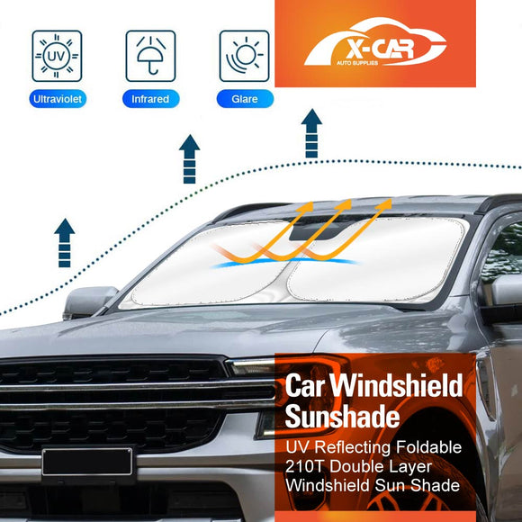 WindScreen Sun Shade for Ford Everest 2022-Onwards Wind Screen Sun Visor Protector