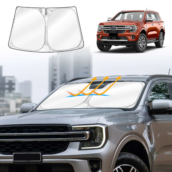 WindScreen Sun Shade for Ford Everest 2022-Onwards Wind Screen Sun Visor Protector