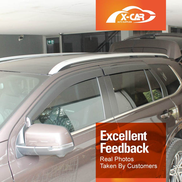 WeatherShields for Ford Next-Gen Everest 2022-Onwards Car Weather Shields Wind Deflectors Sun Visors