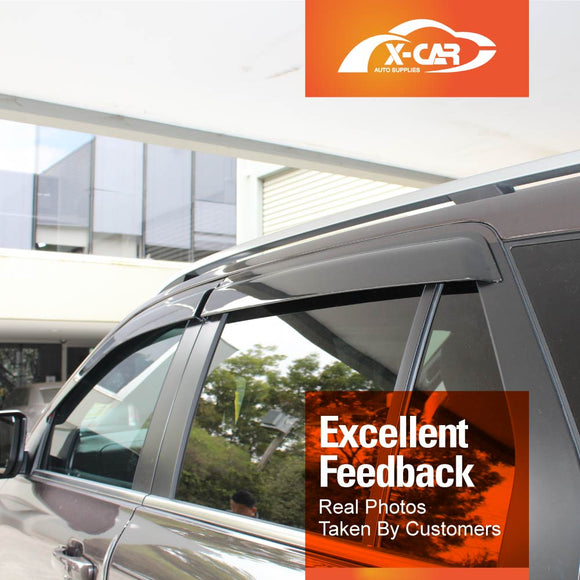 WeatherShields for Ford Next-Gen Everest 2022-Onwards Car Weather Shields Wind Deflectors Sun Visors