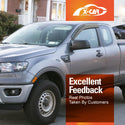 Weathershields for Ford Ranger Single Cab 2011-2024