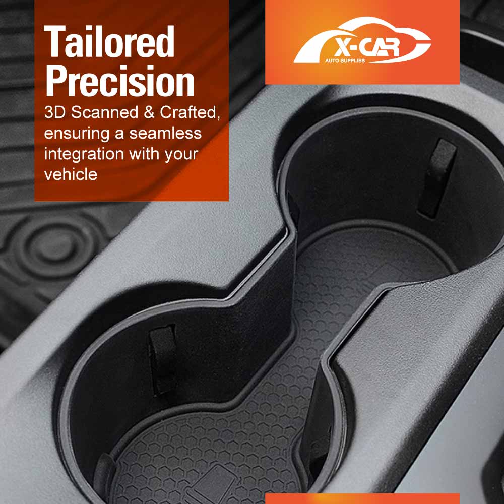Organizer Tray for Ford Ranger Dual Cab 2011-2022 Armrest Centre Console Storage Box Cup Holder