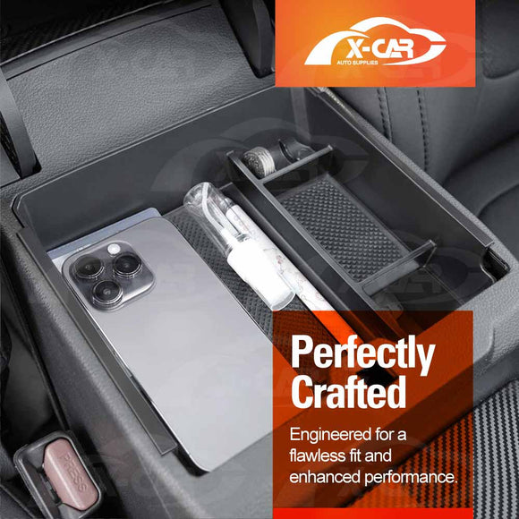 Centre Console Organizer for Ford Next-Gen Ranger 2022-Onwards Armrest Tray Cup Holder Storage Box Interior Accessories