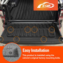 Tub Liner Tailgate Mat for Ford Next-Gen Ranger Raptor RA 2022-2025 Heavy Duty Cargo Trunk Mat-19