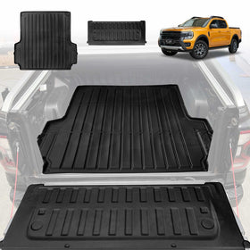 Tub Liner Tailgate Mat for Ford Next-Gen Ranger Raptor RA 2022-Onwards Heavy Duty Cargo Trunk Mat