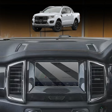 Tempered Glass Screen Protector for Ford Ranger 2011-2022 Dual Cab Touchscreen Anti-Scratch Cover Accessories