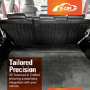 Boot Liner Back Seats Protector for Ford Territory 2004-2016-5