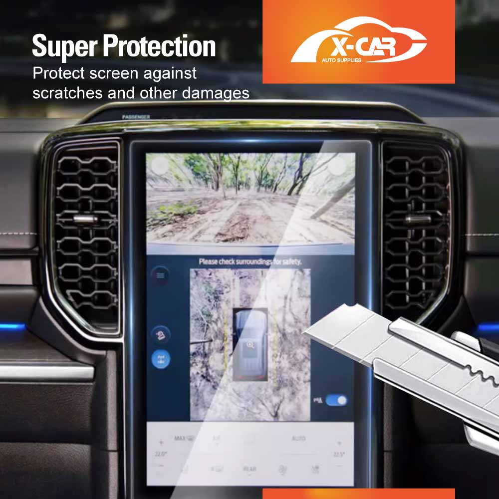 Ford Ranger Lock Screen Ford Ranger Next Gen 2022-Onwards 12 Inch Screen Protector | X-CAR