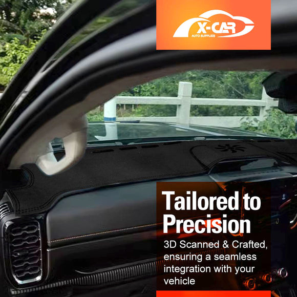 Dash Mat for Ford Next-Gen Ranger 2022-2025 Non-Slip Dashboard Pad Cover