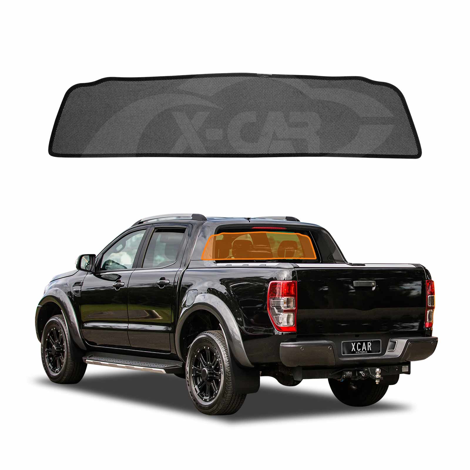 Ford Ranger PX1 PX2 PX3 2011-2022 Window Sun Shades | X-CAR