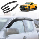 WeatherShields for Ford Next-Gen Ranger Extra Super Cab 2022-2025 Car Weather Shields Wind Deflectors Sun Visors-1