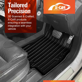 3D Floor Mats for Ford Falcon Ute FG 2008-2016 All-Weather Car Liners - 0