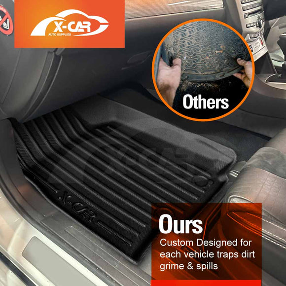 3D Floor Mats for Ford Falcon Ute FG 2008-2016 All-Weather Car Liners