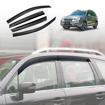 Weathershields for Subaru Forester 2012-2018 Car Weather Shields Wind Deflectors Sun Visors