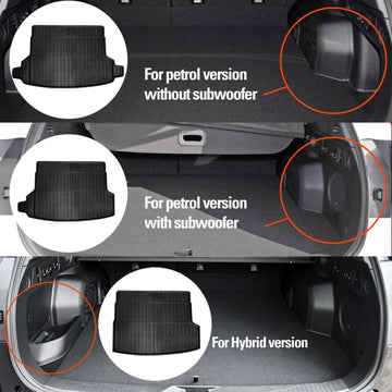 Boot Liner /Back Seat Protector for Subaru Forester 6th Gen 2025-Onwards All Weather Car Mats - 0