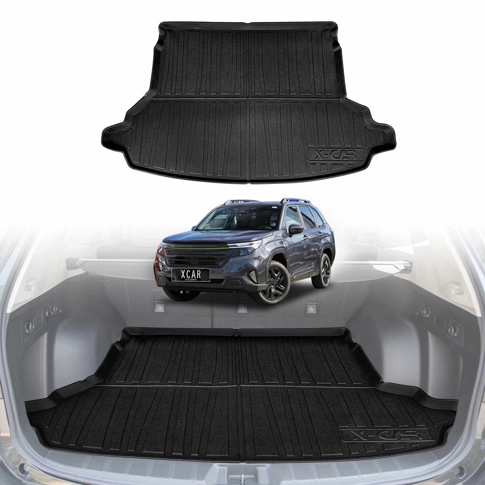 Boot Liner /Back Seat Protector for Subaru Forester 6th Gen 2025-Onwards All Weather Car Mats
