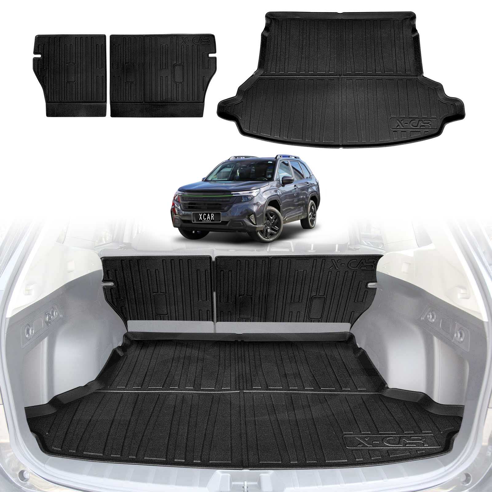 Boot Liner /Back Seat Protector for Subaru Forester 6th Gen 2025-Onwards All Weather Car Mats