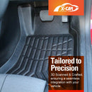 3D Floor Mats for Mercedes Benz GLA Class 2014-2019 All-Weather Car Liners-5