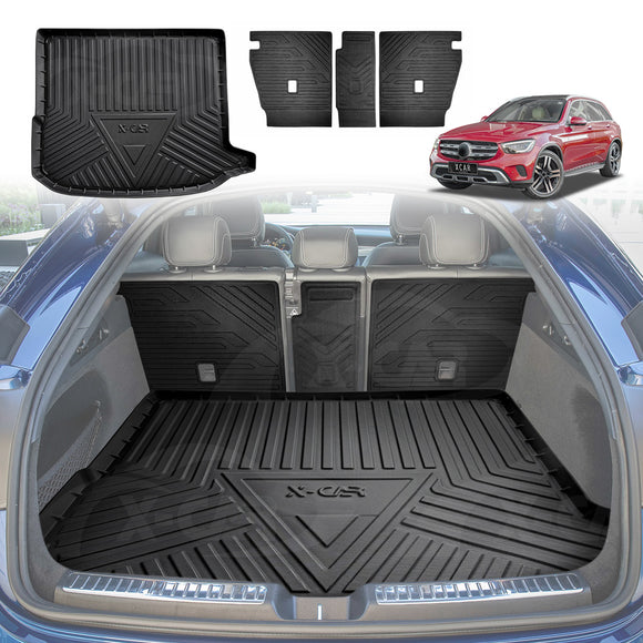 Boot Liner/Back Seat Protector for Mercedes-Benz GLC Coupe 2016-2023