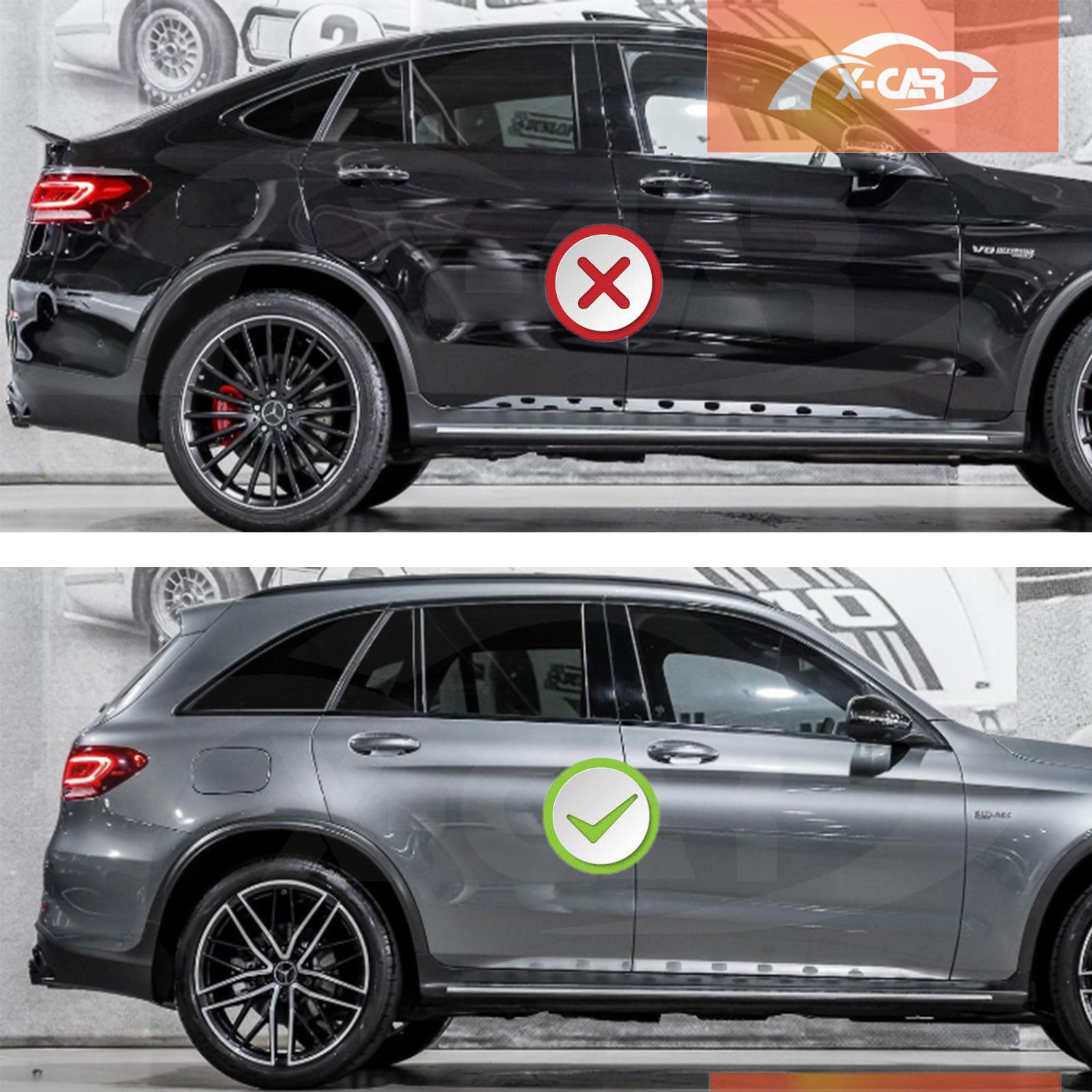 Window Sun Shade for Mercedes-Benz GLC 2015-2022 - 0