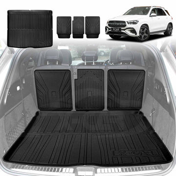 Boot Liner/ Back Seat Protector for Mercedes-Benz GLE 7 Seater 2018-Onwards All Weather Car Mat