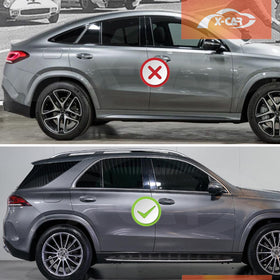 Window Sun Shades for Mercedes-Benz GLE 2018-Onwards - 0