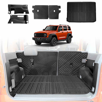 Boot Liner / Back Seat Protector for GWM Tank 300 2023-2025 Boot Side Liner Mats