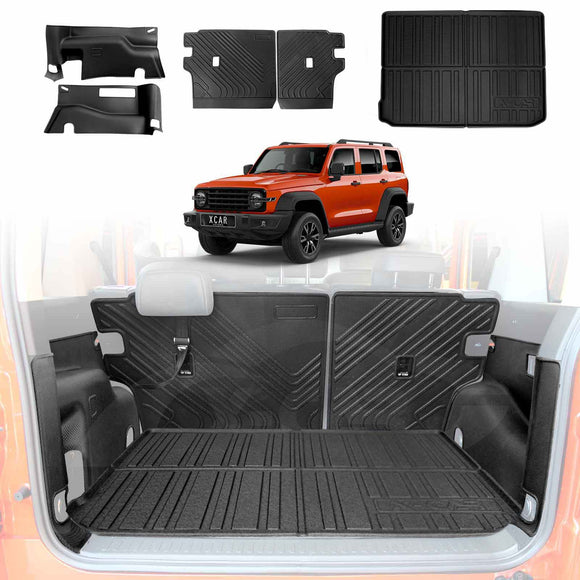 Boot Liner / Back Seat Protector for GWM Tank 300 2023-2025 Boot Side Liner Mats