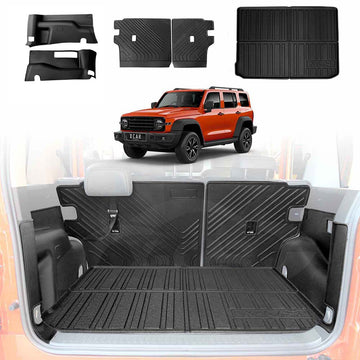 Boot Liner / Back Seat Protector for GWM Tank 300 2023-Onwards Boot Side Liner Mats
