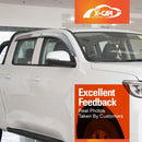 WeatherShields for GWM UTE Cannon 2021-Onwards Car Weather Shields Wind Deflectors Sun Visors-3